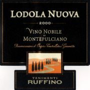 Vino nobile_Ruffino_Lodola nuova